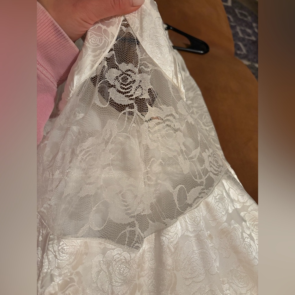 REVOLVE White Lace Wedding Dress - Picture 10 of 10
